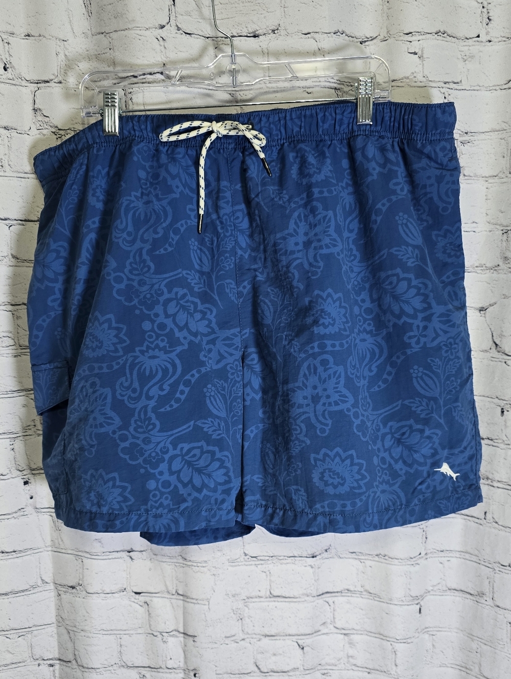 Tommy Bahama Blue Floral Men's Swim Trunks Size XXL